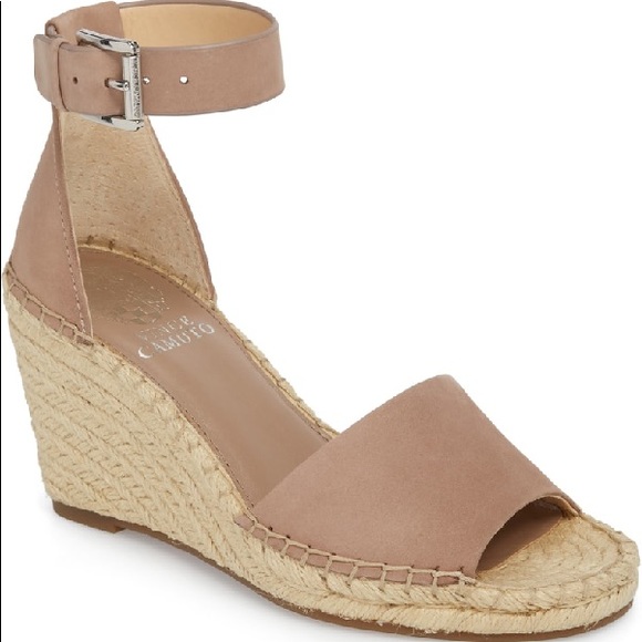 Vince Camuto Leera Wedges in Dusty Mink - Picture 1 of 10